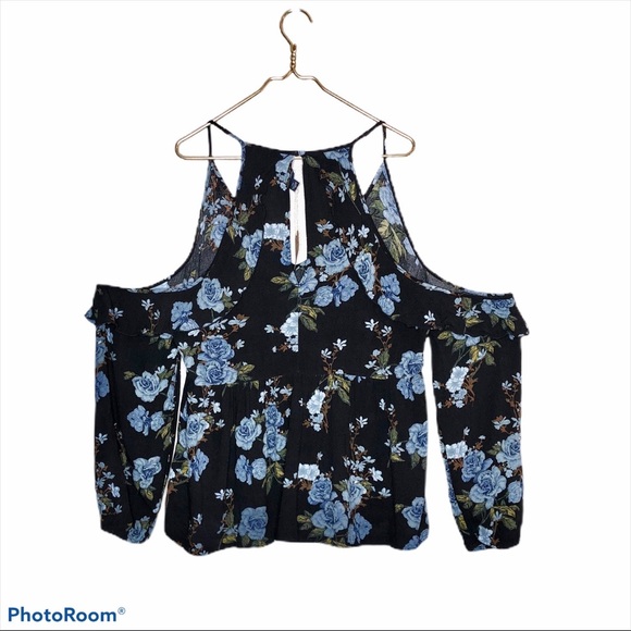 American Eagle Off shoulder top size Large - Picture 2 of 5